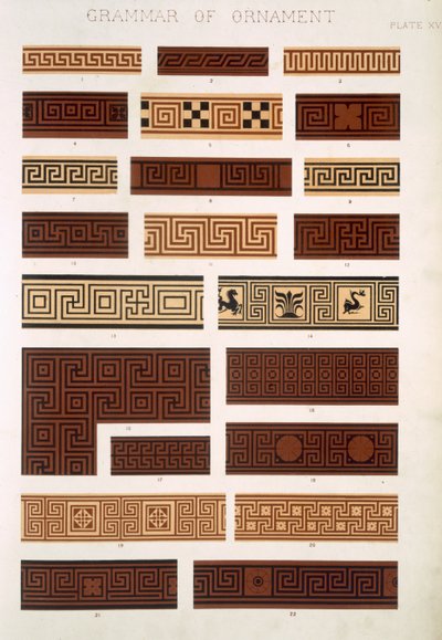 Greek No 1, Plate XV, from 